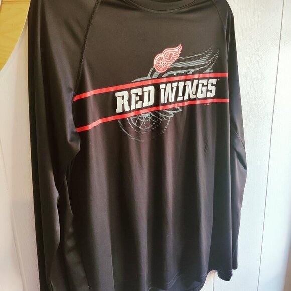 Redwings Licensed Jersey in Black & Red Jersey. SzXL, Polyester. Great graphics - Picture 5 of 7